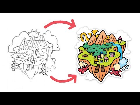 Making 1000 Fantasy Map Stickers!