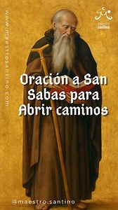 Invoca la guía de San Sabas para abrir caminos y mover lo estancado ✨🙏 Su luz despeja obstáculos, limpia envidias y te impulsa hacia oportunidades que antes no veías. Si sientes que algo se detuvo, esta oración es para ti. 💛 #SanSabas #Abrecaminos #ProtecciónEspiritual #LimpiezaDeCaminos #MaestroSantino #Tarot #Karma #SignoZodiacal #Astrología #Destino #lecturadecartas #barajaespañola #Vidente #brujo #brujería #magia #oracionesydecretos | Brujo Vidente Santino