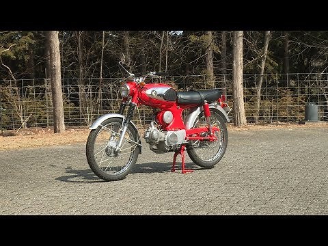 Honda Collection Hall 収蔵車両走行ビデオ Honda Benly CS90（1964年）