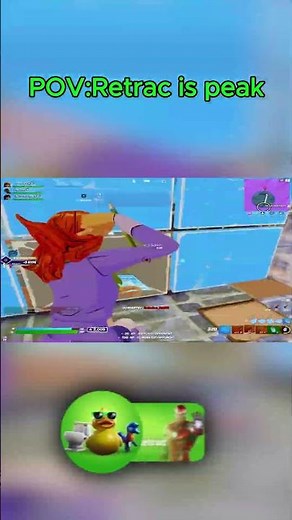 POV: Retrac Is Peak #fortnite #ProjectRetrac #fortniteog #gaming #fortniteclips