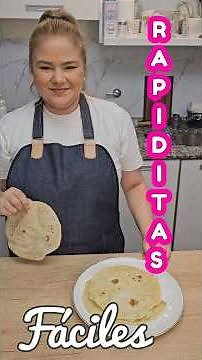 How to make homemade tortillas in MINUTES!