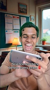Science 🔭 teachers are crazy 🤣