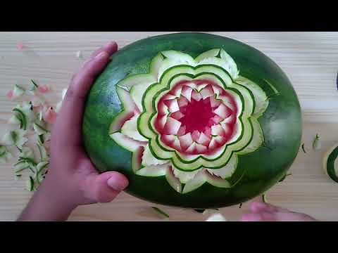 Sensational watermelon: Mastering the Art of Fruit Carving for Beginners
