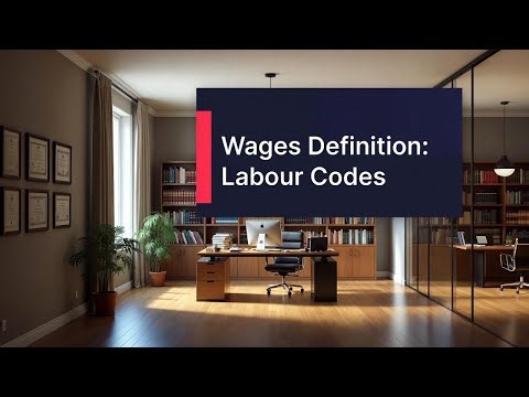 Wages Definition: Labour Codes - English