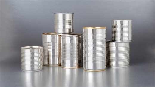 Your leftover soup cans make cute wall décor