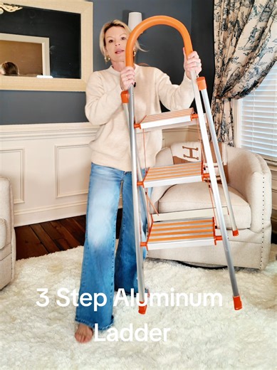 Lightweight & Durable 3-Step Aluminum Ladder for Every Job