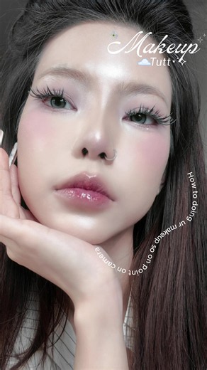 แต่งหน้าโทนชมพูให้ขึ้นกล้องที่สุด! #fyp #รีวิวบิวตี้ #makeuptutorial | Make Up