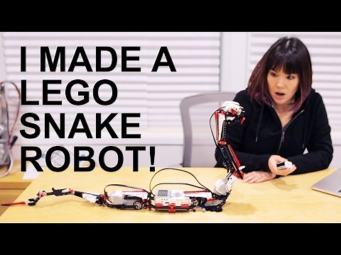 LEGO Mindstorms R3PTAR: I made a snake robot!