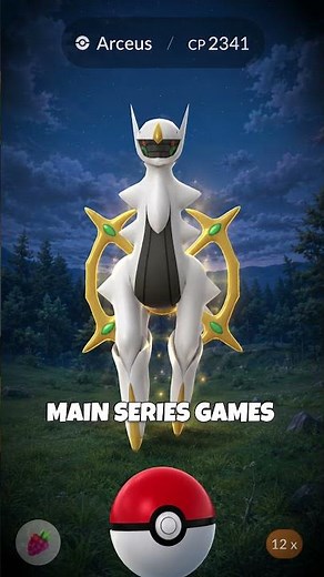 The MOST ANTICIPATED POKÉMON in Pokémon GO!! #arceus #pokemongo