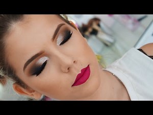 maquiagem para NOITE - MAQUIANDO CLIENTE #2 | Nath Freire