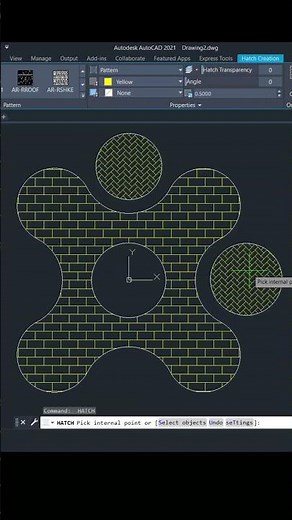 Hatch Match | AutoCAD Hatch Tip
