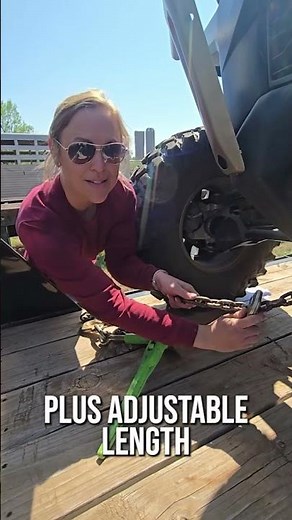 Mytee's Hi-Vis Green Ratchet Chain Binder