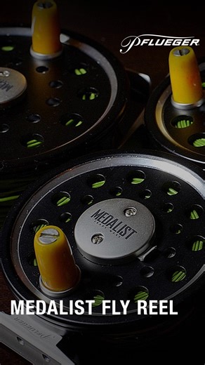 An icon reborn.  The legendary Pflueger Medalist fly reel is back—now with full machined aluminum construction and a multi-position click-and-pawl system. A modern classic for the next generation of anglers. | Pflueger Fishing | Facebook