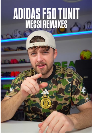 Adidas F50 Tunit: Messi's Iconic Football Boots Reimagined