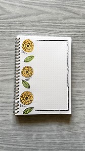 Floral front page design idea 🌼🍃 #arttherapy #creative #colorful #frontpage #fblifestyle | Indureka