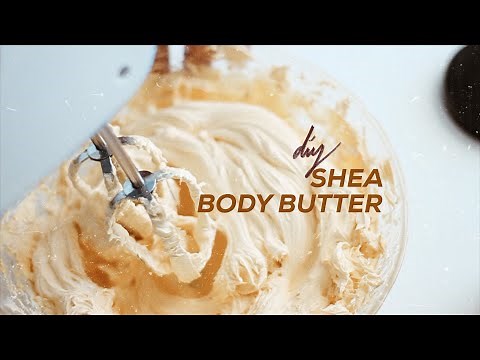 WHIPPED SHEA BUTTER for DRY, DAMAGED, & SENSITIVE SKIN!