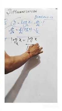 📘 Differentiation of Logarithmic Function | Easy Trick for Class 12 Maths | Lecture