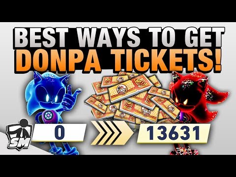 The BEST Ways to Farm Donpa Tickets in Sonic Racing CrossWorlds!