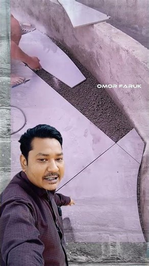 The trick to measuring tiles for a round patio #attitude #inspiredaily