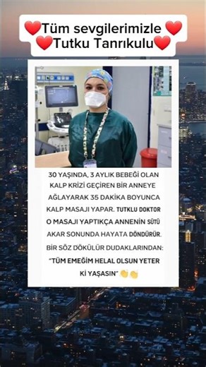 35 Dakika Kalp Masajı… Doktorun Fedakârlığı Bir Hayat Kurtardı