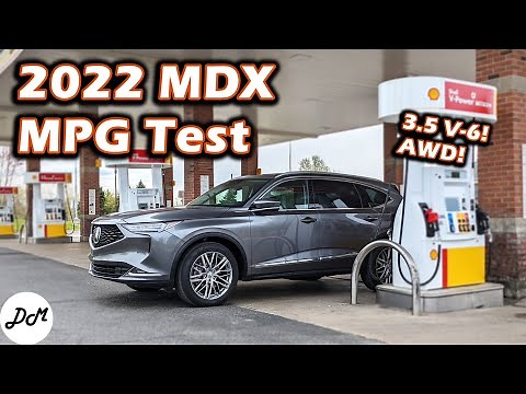 2022 Acura MDX – MPG Test | Real-world Highway Range