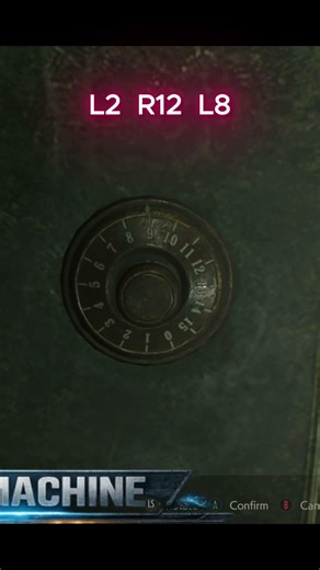 RE2 Sewers Safe Combo ( Shotgun Stock )