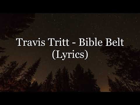 Travis Tritt - Bible Belt (feat. Little Feat) (Lyrics HD)
