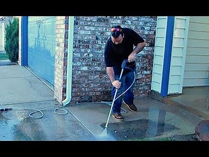 I almost turned down this $2000 job - power washing time lapse - Total property clean up