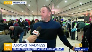 Travellers around the country are bracing for even more chaos, with Melbourne airport expecting its busiest day since the start of the pandemic. #9News | Nightly at 6pm | 9 News Melbourne