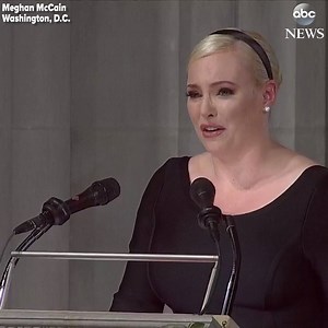 WATCH: Meghan McCain's full tribute to her father, Sen. John McCain. "I know you can see this gathering here in this cathedral. The nation is here to remember you." https://abcn.ws/2C76olm | ABC News