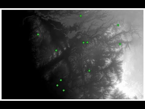 Extract elevation (Z values) using a DEM in ArcGIS
