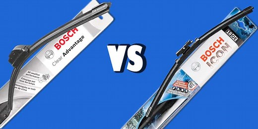 Bosch Clear Advantage vs Bosch ICON - Compare Wiper Blades