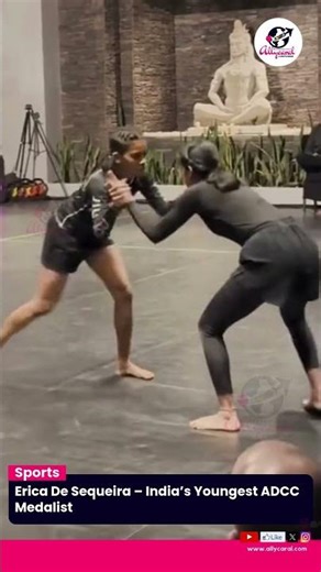 #Allycaral: Erica De Sequeira – India’s Youngest ADCC Medalist