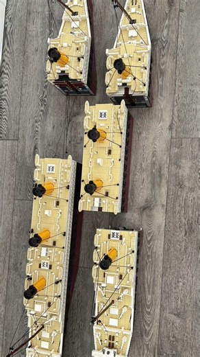 Lego Titanic's: Two Ships, One Disaster! 😱🚢 | Part 2 #titanic #stopmotion