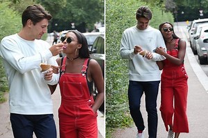 Love Island's Samira and Frankie look loved up as they feed each other ice cream days after he told pals he was 'just not that into her'