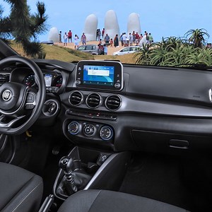 Con Argo Trekking sobran las ganas de salir a recorrer el país. 😎🇺🇾​ ◾ Un auto hecho para aventureros, con 21 cm de despeje del suelo y control electrónico de estabilidad ◾ No te falta nada para turistear tranquilo. 🏖️ ​ ¡Obtenelo con 𝐞𝐧𝐭𝐫𝐞𝐠𝐚 𝐢𝐧𝐦𝐞𝐝𝐢𝐚𝐭𝐚 por USD 20.990! | Fiat Uruguay