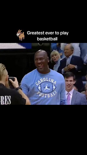 real goat people knew crowds well tell#goat #basketballgoat #greatestever #mj23 #michealjordan #fromnorthcarolina #66 #23 #jordan #idol #NBA #nbagoat