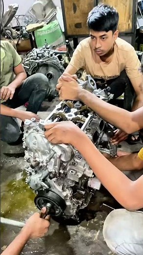 Engine Main Pulley Removing! #enginemainpulley #enginepulley #rxmechanic