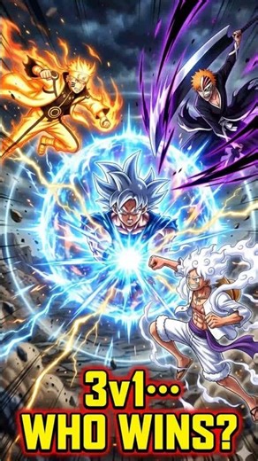 Goku vs Big 3… Fans Got This WRONG 😳 #anime #dragonball #goku #naruto #luffy