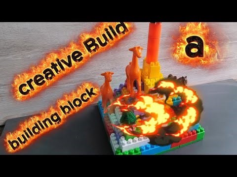 How to Build a Mini Pyramid with Blocks | Fast Build