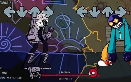 FNF Mashup explosion shake