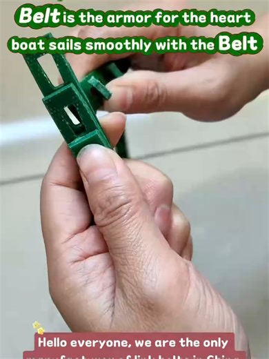 marine fishing boat yacht spare parts PU green link belts #linkbelts #linkconveyor #factoryproducts