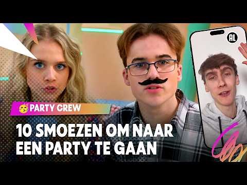 10 SMOEZEN OM NAAR EEN PARTY TE GAAN 🥳 | Party Crew Special