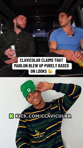 CLAVICULAR CLAIMS THAT MARLON BLEW UP PURELY BASED ON LOOKS 🫨 #clavicular #edmatthews #marlon #fyp #clips