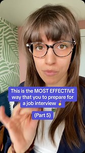 This is the MOST EFFECTIVE way that you to prepare for a job interview 🏅 #interviewprep #interviewstrategies #interviewpreparation #jobinterview #jobinterviewprep #jobinterviews #interviewtips | Tali Shlafer