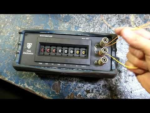 Essential Instrument Tech Equipment 2: The resistance Box