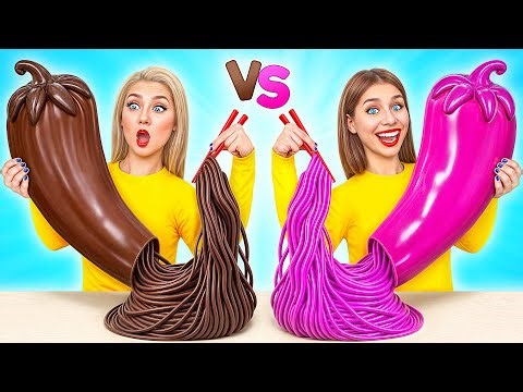 Bubble Gum vs Chocolate Food Challenge | Fantastic Kitchen Recipes by Multi DO Challenge