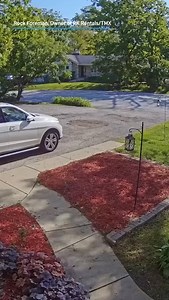 A box truck carrying a leaking propane tank exploded in Chicago Saturday morning.⁠ ⁠ Video shows the moment the truck exploded in the street. The footage was captured on a surveillance camera from a nearby home. According to authorities, the driver of the truck sustained minor injuries. | NBC LA