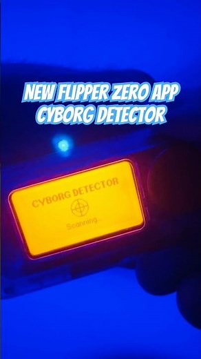 Cyborg Detector for Flipper Zero