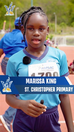 The National Sports Council | Marissa King from St. Christopher Primary, Won the Under 13 Girls' High Jump, with a leap of 1.2m 🥇🔥 @napsacbb #Getactive #barbados #youth... | Instagram